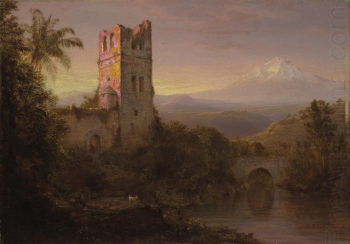Frederic Edwin Church Chimborazo Volcano oil painting picture